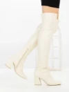 Cizme Dama cu Toc LQ-42 BEIGE | STEPHAN