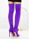 Cizme Dama cu Toc C-289 PURPLE | STEPHAN