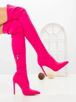 Cizme Dama cu Toc C-289 FUCHSIA | STEPHAN