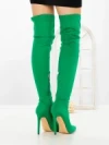 Cizme Dama cu Toc C-289 GREEN | STEPHAN
