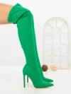 Cizme Dama cu Toc C-289 GREEN | STEPHAN