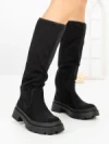 Cizme Dama cu Platforma C-175 BLACK | STEPHAN