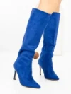 Cizme Dama cu Toc C-271 BLUE | STEPHAN