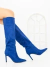 Cizme Dama cu Toc C-271 BLUE | STEPHAN