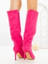Cizme Dama cu Toc C-271 FUCHSIA | STEPHAN