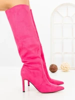 Cizme Dama cu Toc C-271 FUCHSIA | STEPHAN
