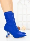 Botine cu Toc Subtire H-1 ROYAL BLUE | STEPHAN