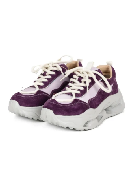 Pantofi Sport Dama din piele naturala S5352 PURPLE | FRANCO GERARDO