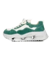 Pantofi Sport Dama din piele naturala S5352 GREEN | FRANCO GERARDO