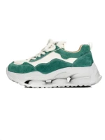 Pantofi Sport Dama din piele naturala S5352 GREEN | FRANCO GERARDO
