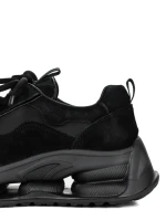 Pantofi Sport Dama din piele naturala S5352 BLACK | FRANCO GERARDO