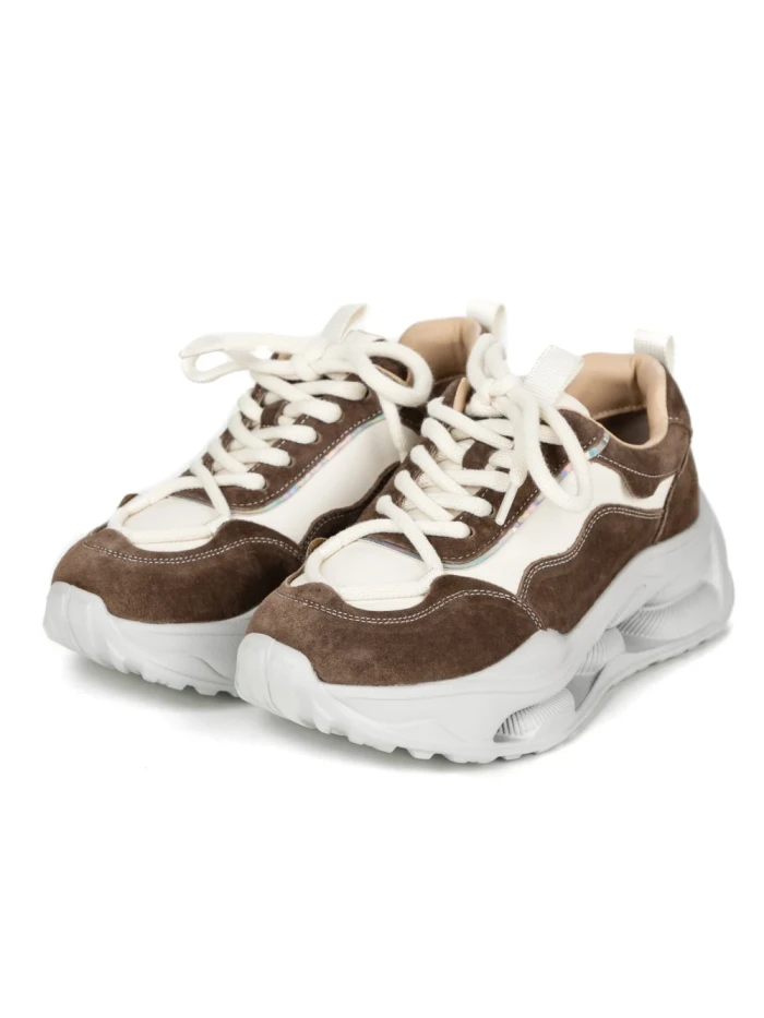 Pantofi Sport Dama din piele naturala S5352 GREY | FRANCO GERARDO
