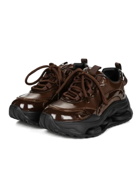 Pantofi Sport Dama din piele naturala S5361 BROWN | FRANCO GERARDO
