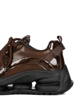 Pantofi Sport Dama din piele naturala S5361 BROWN | FRANCO GERARDO
