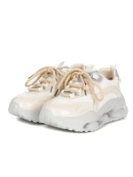 Pantofi Sport Dama din piele naturala S5361 CREAM | FRANCO GERARDO