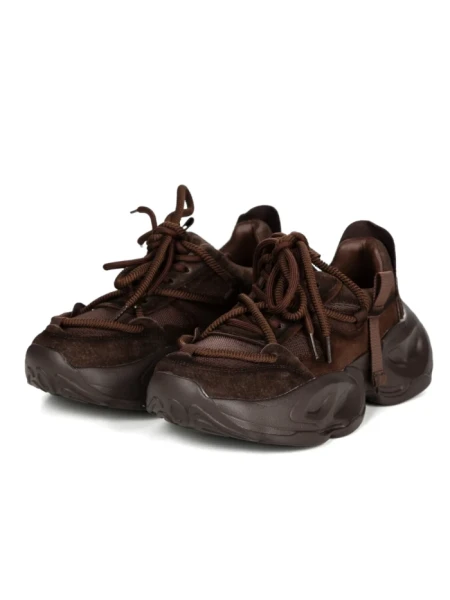 Pantofi Sport Dama din piele naturala 2586 BROWN | FRANCO GERARDO