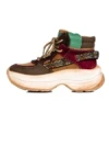 Pantofi Sport Dama din piele naturala HD7672 BROWN-WINE | ADVANCER