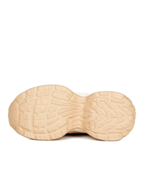 Pantofi Sport Dama din piele naturala HD7672 APRICOT-GREEN | ADVANCER