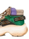 Pantofi Sport Dama din piele naturala HD7672 APRICOT-GREEN | ADVANCER