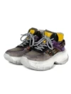 Pantofi Sport Dama din piele naturala HD7672 GREY-PURPLE | ADVANCER