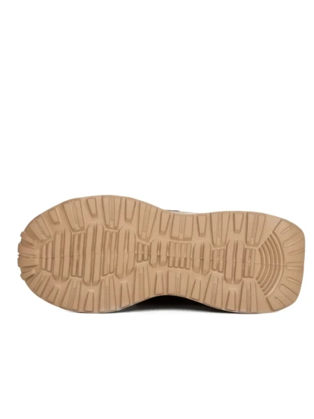 Pantofi Sport Dama din piele naturala H36839 KHAKI-YELLOW | ADVANCER