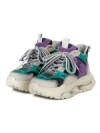 Pantofi Sport Dama din piele naturala H36839 DARK GREY-BLUE | ADVANCER