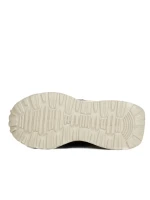 Pantofi Sport Dama din piele naturala H36839 DARK GREY-LIGHT GREEN | ADVANCER