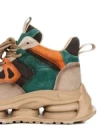 Pantofi Sport Dama din piele naturala H36839 BROWN-ORANGE | ADVANCER