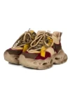 Pantofi Sport Dama din piele naturala HY6322 WINE-YELLOW | ADVANCER