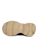Pantofi Sport Dama din piele naturala HY6322 ORANGE-KHAKI | ADVANCER