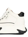 Ghete Dama cu Platforma 8821-1 WHITE | ADVANCER