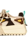 Pantofi Sport Dama cu Platforma 2587 CREAM-COFFEE | FRANCO GERARDO