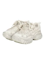 Pantofi Sport Dama din piele naturala F5150 CREAM | ADVANCER