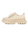 Pantofi Casual Dama din piele naturala 6805 CREAM | ADVANCER
