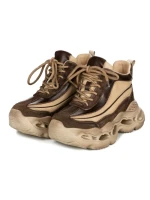 Pantofi Sport Dama din piele naturala HY6316 COFFEE | ADVANCER
