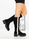 Cizme Dama cu talpa joasa 68211 BLACK | CM