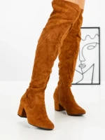 Cizme Dama cu Toc 9115 CAMEL | CM