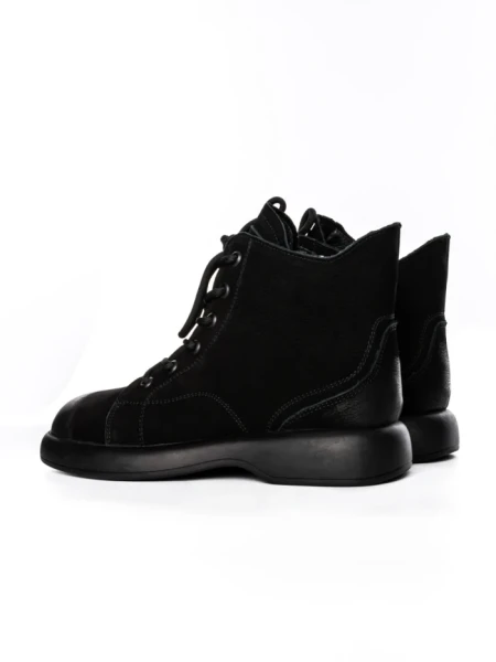 Ghete Dama din piele naturala 16192 BLACK | ADVANCER
