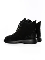 Ghete Dama din piele naturala 16192 BLACK | ADVANCER