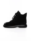 Ghete Dama din piele naturala 16192 BLACK | ADVANCER