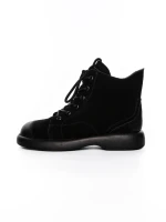 Ghete Dama din piele naturala 16192 BLACK | ADVANCER