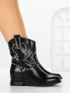Ghete Dama cu Platforma C-157 BLACK | STEPHAN