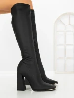 Cizme Dama cu Toc C-239 BLACK | STEPHAN