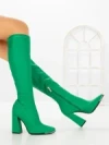 Cizme Dama cu Toc C-239 GREEN | STEPHAN