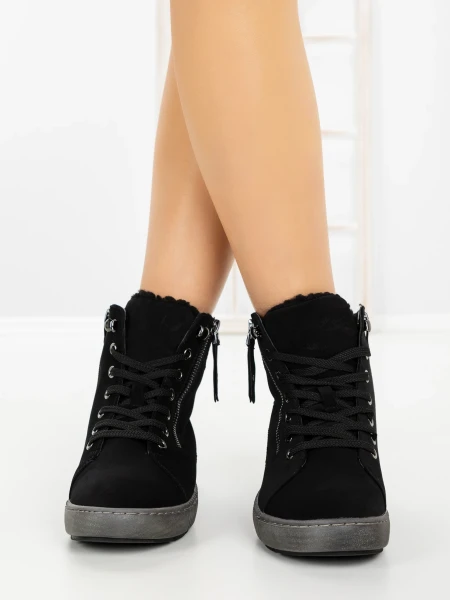 Ghete Dama 9871 Negru | Seasond » MeiMei.Ro