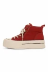 Pantofi Sport Dama din piele naturala 65389-1 RED | ADVANCER