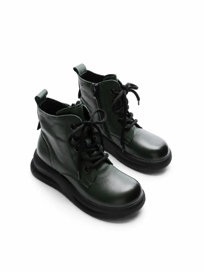 Ghete Dama din piele naturala 50382-2 GREEN | ADVANCER