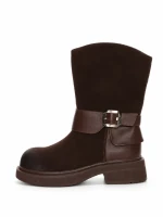 Ghete Dama din piele naturala 5150-2 BROWN | ADVANCER