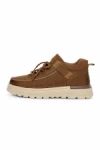 Ghete Barbati din piele naturala R028-1 KHAKI | ADVANCER