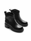 Ghete Dama din piele naturala M5221-2 BLACK | ADVANCER